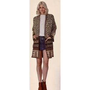 Open Front Duster Sweater